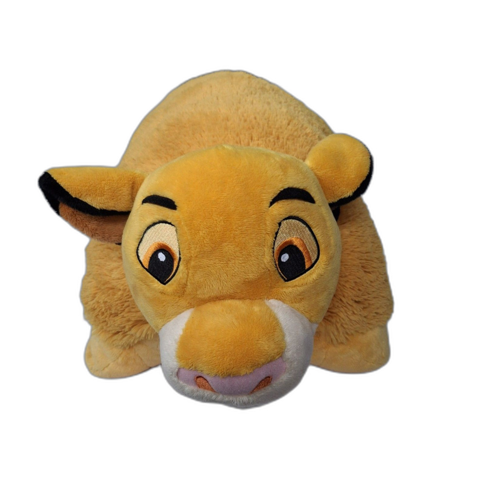 Disney Lion King Simba Pillow Pet Premium Plush 18" Folding Pillow Kidcore Kids